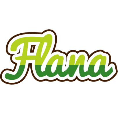 Flana golfing logo