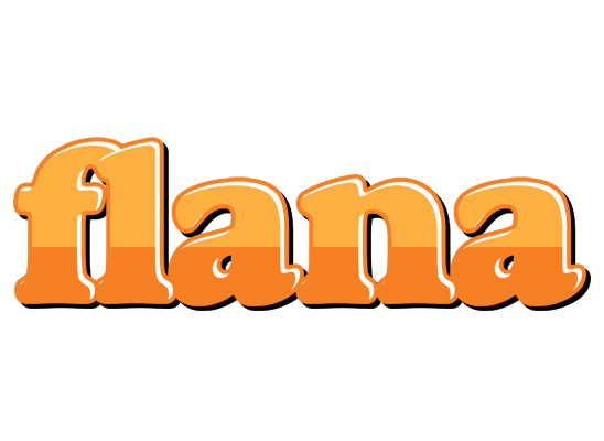 Flana orange logo