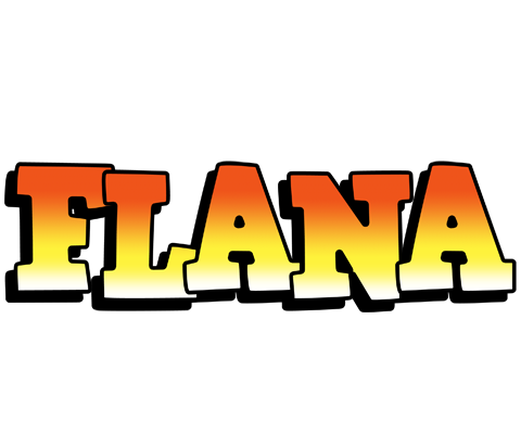 Flana sunset logo