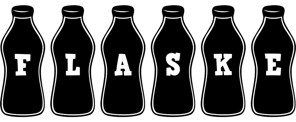 FLASKE logo effect. Colorful text effects in various flavors. Customize your own text here: https://www.textgiraffe.com/logos/bottle/