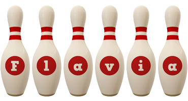 Flavia bowling-pin logo