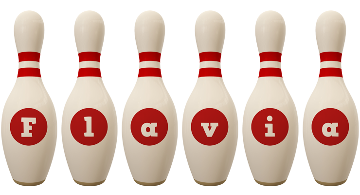 Flavia bowling-pin logo