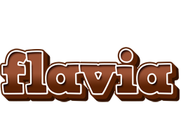 Flavia brownie logo