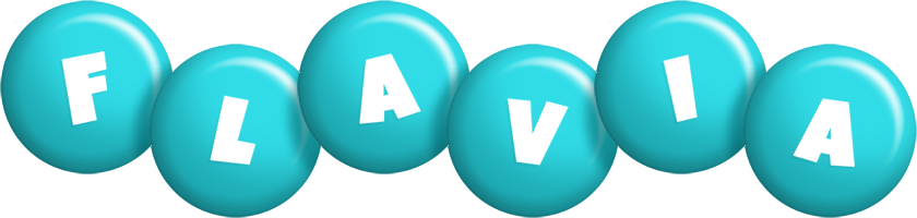 Flavia candy-azur logo