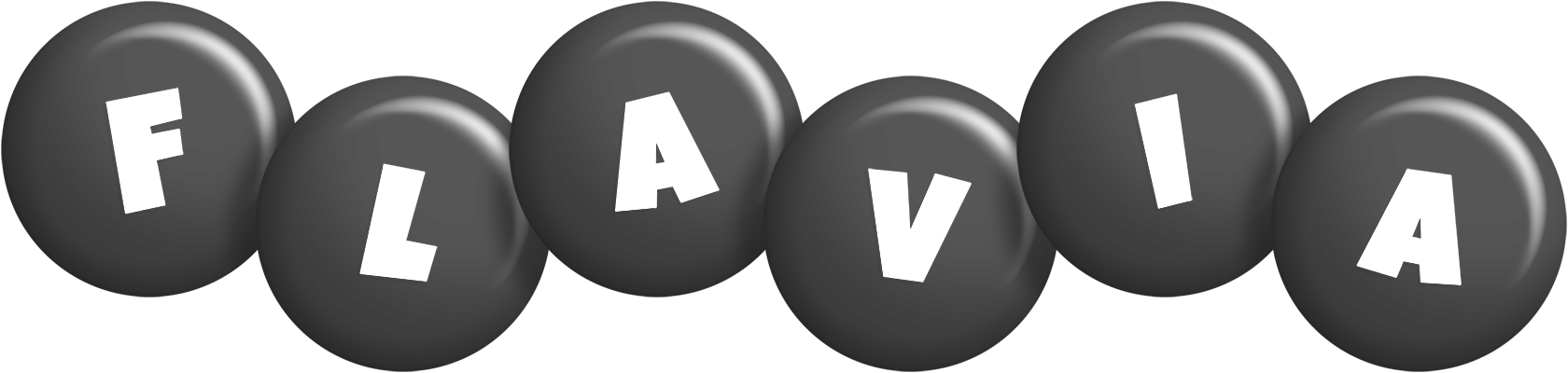 Flavia candy-black logo