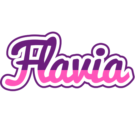 Flavia cheerful logo