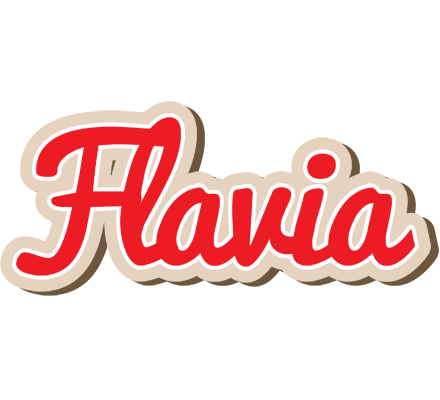 Flavia chocolate logo