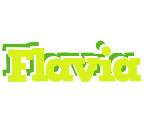 Flavia citrus logo