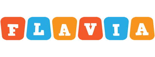 Flavia comics logo