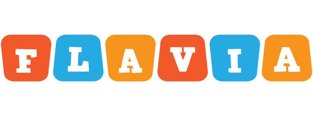 Flavia comics logo