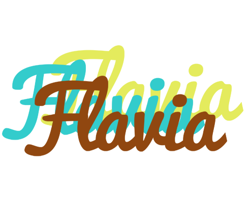 Flavia cupcake logo