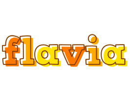 Flavia desert logo