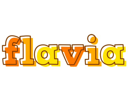 Flavia desert logo