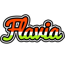 Flavia exotic logo