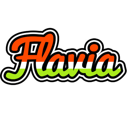 Flavia exotic logo
