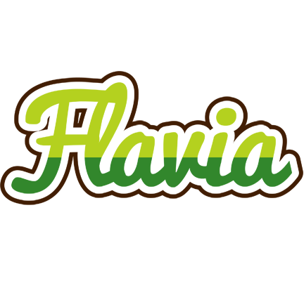 Flavia golfing logo