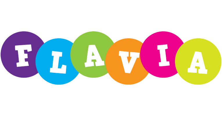 Flavia happy logo