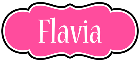 Flavia invitation logo