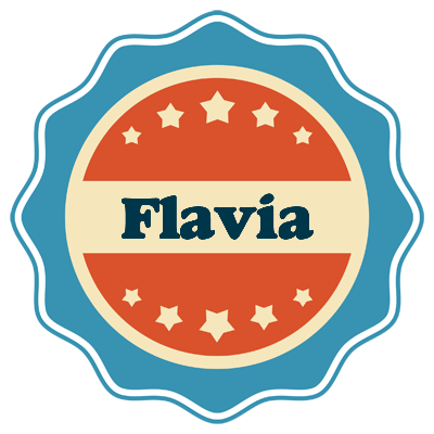 Flavia labels logo