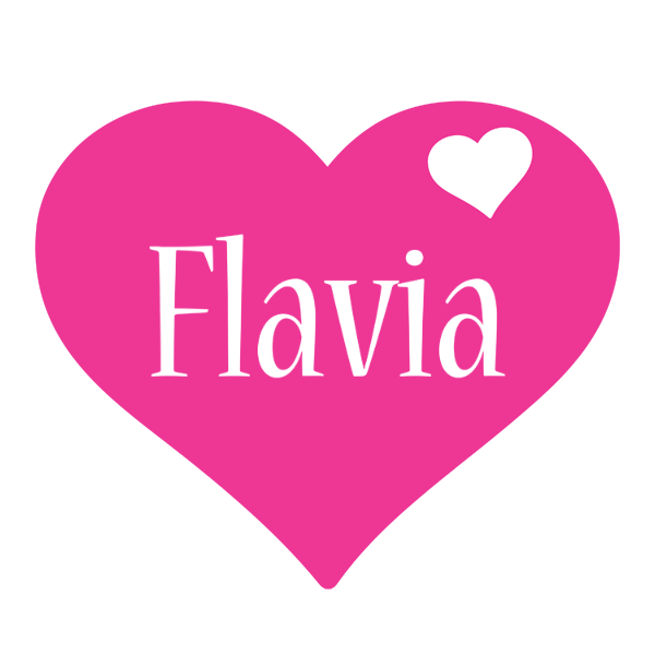 Flavia love-heart logo