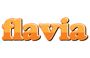 Flavia orange logo