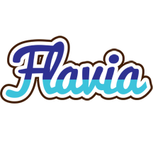 Flavia raining logo