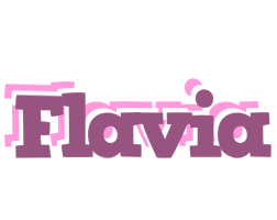 Flavia relaxing logo