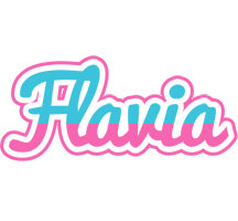 Flavia woman logo