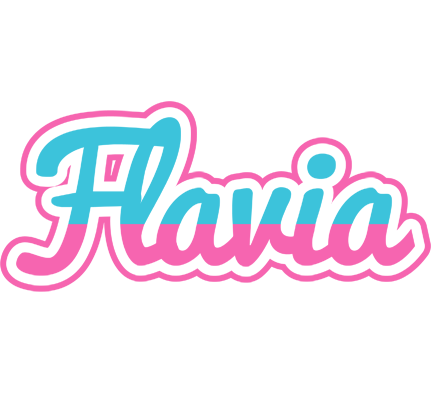 Flavia woman logo