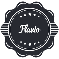 Flavio badge logo