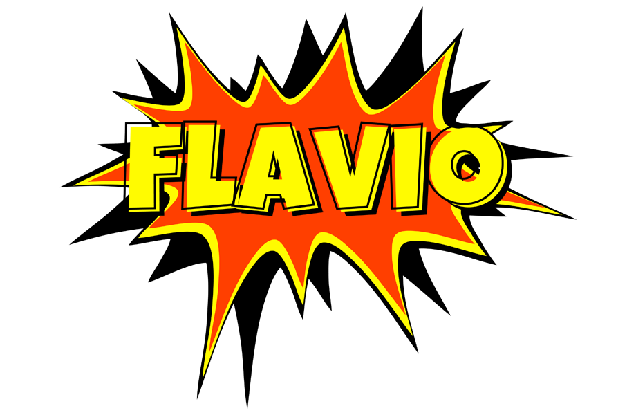 Flavio bazinga logo
