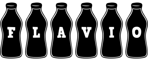 Flavio bottle logo