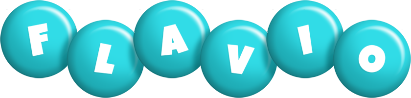 Flavio candy-azur logo