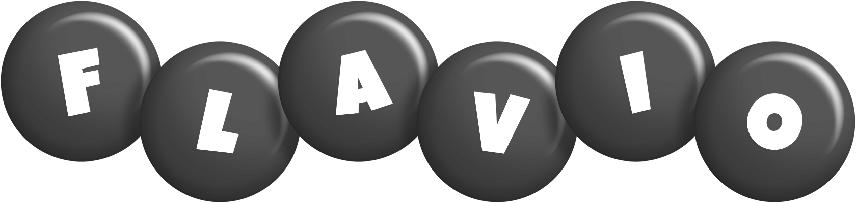 Flavio candy-black logo
