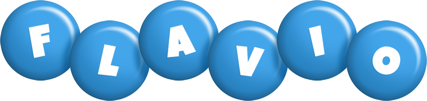 Flavio candy-blue logo