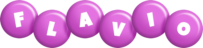 Flavio candy-purple logo