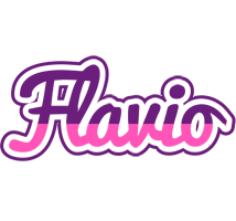 Flavio cheerful logo