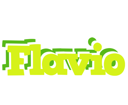Flavio citrus logo