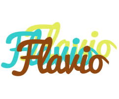 Flavio cupcake logo