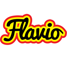 Flavio flaming logo