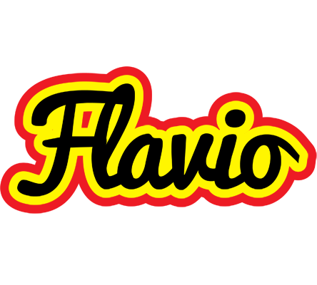 Flavio flaming logo