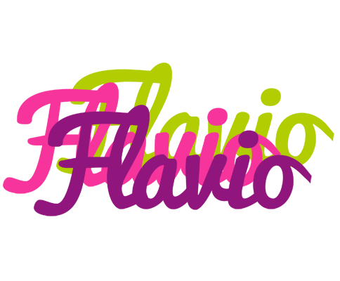 Flavio flowers logo