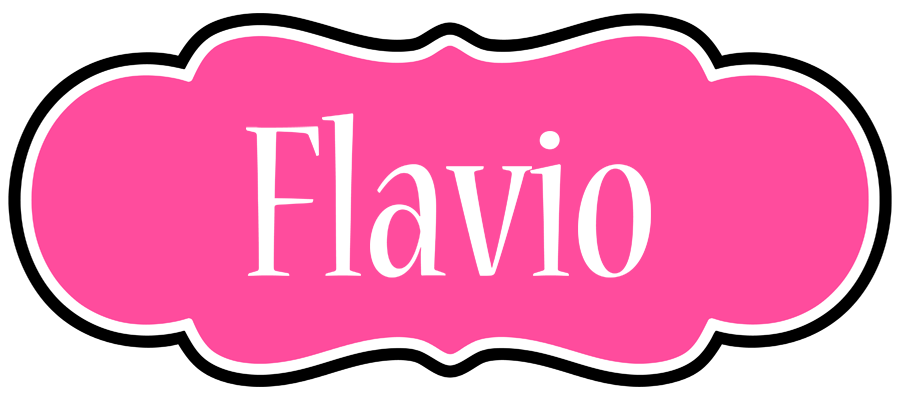 Flavio invitation logo