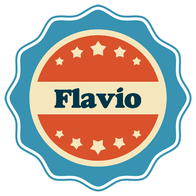 Flavio labels logo