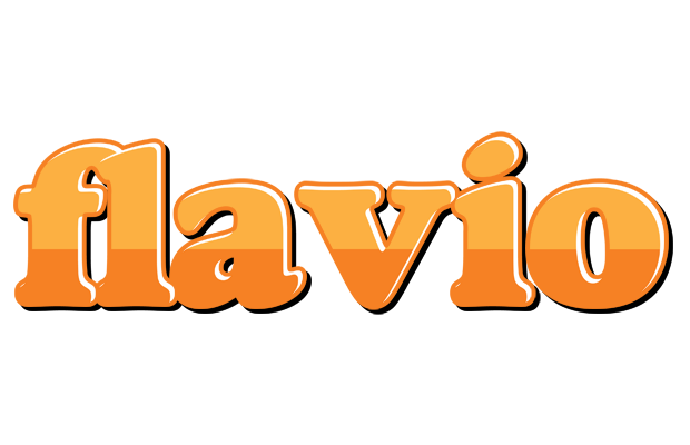 Flavio orange logo