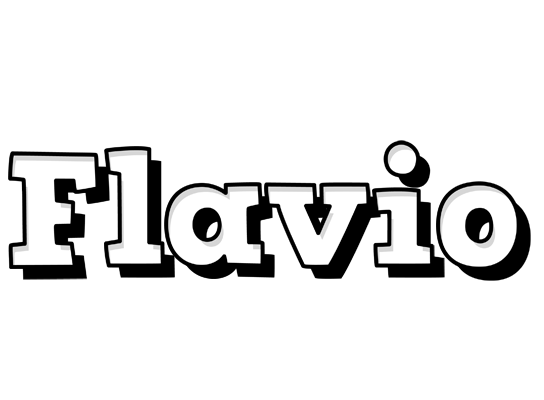 Flavio snowing logo