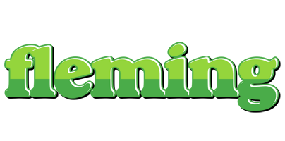 Fleming apple logo