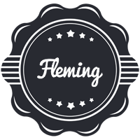 Fleming badge logo