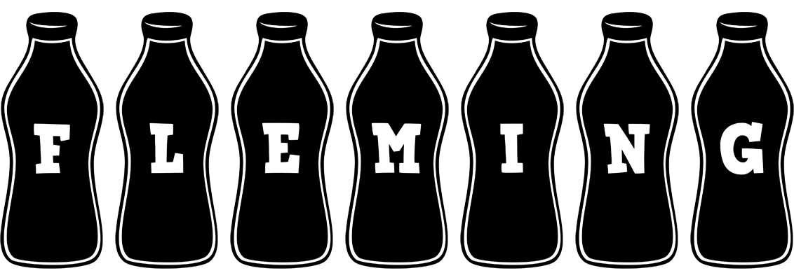 Fleming bottle logo