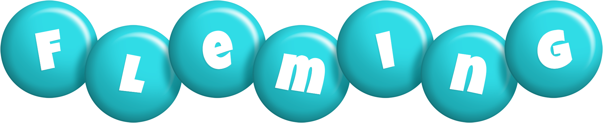 Fleming candy-azur logo